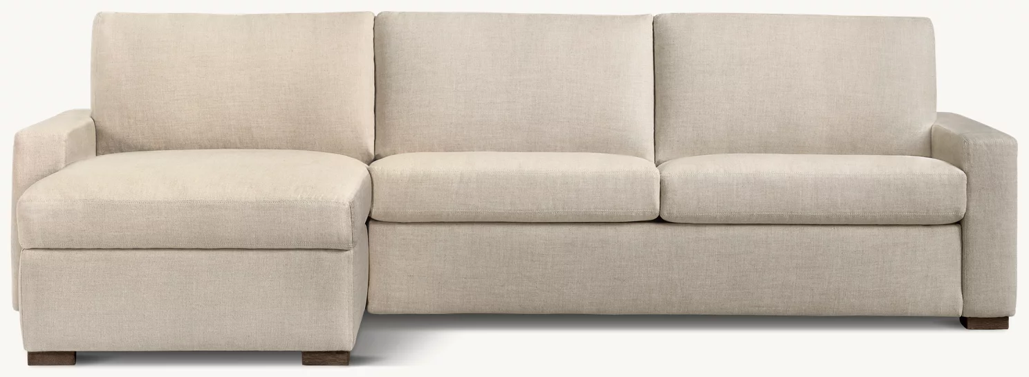 Maxwell Sleeper Left-Arm Chaise Sectional