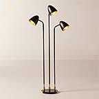 Shelby 3-Light Floor Lamp 62"