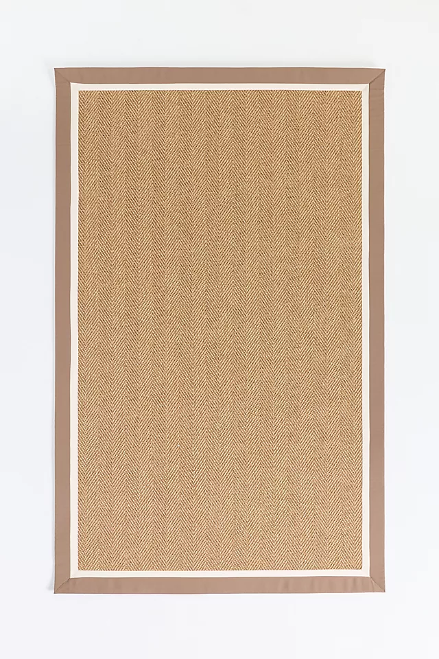 Flatwoven Double Border Performance Outdoor Rug
