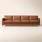 Brett 100" Leather Sofa