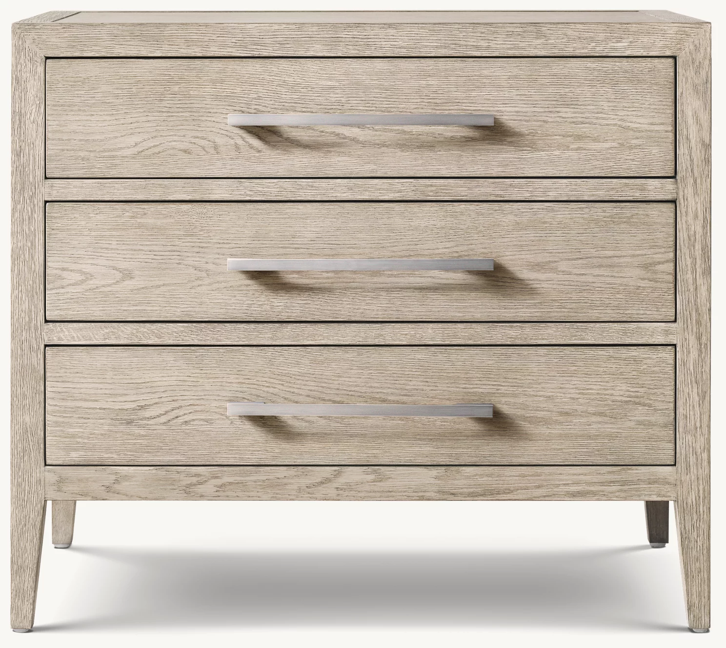 French Contemporary Closed Nightstand