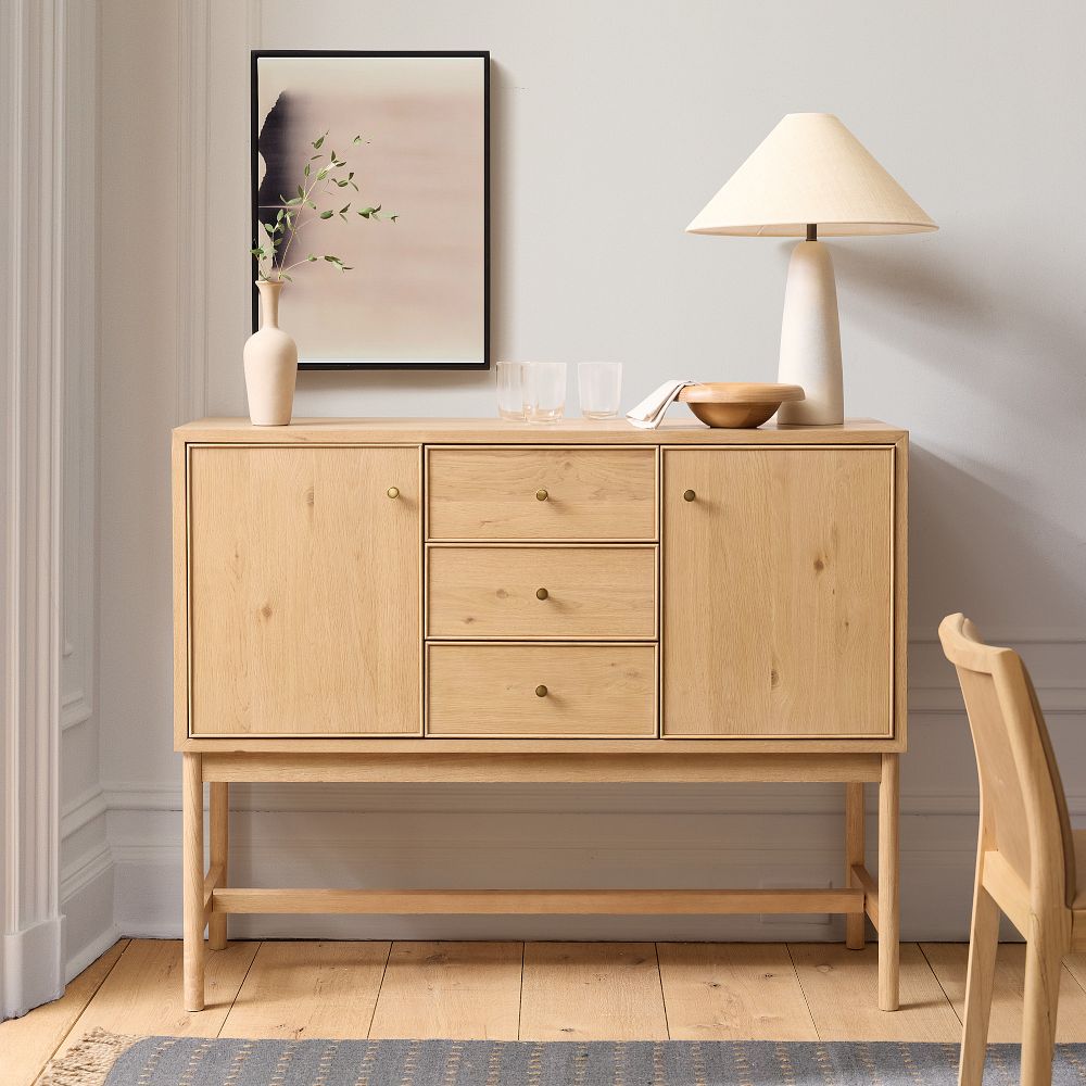 Siobhan Oak Tall Sideboard (50)