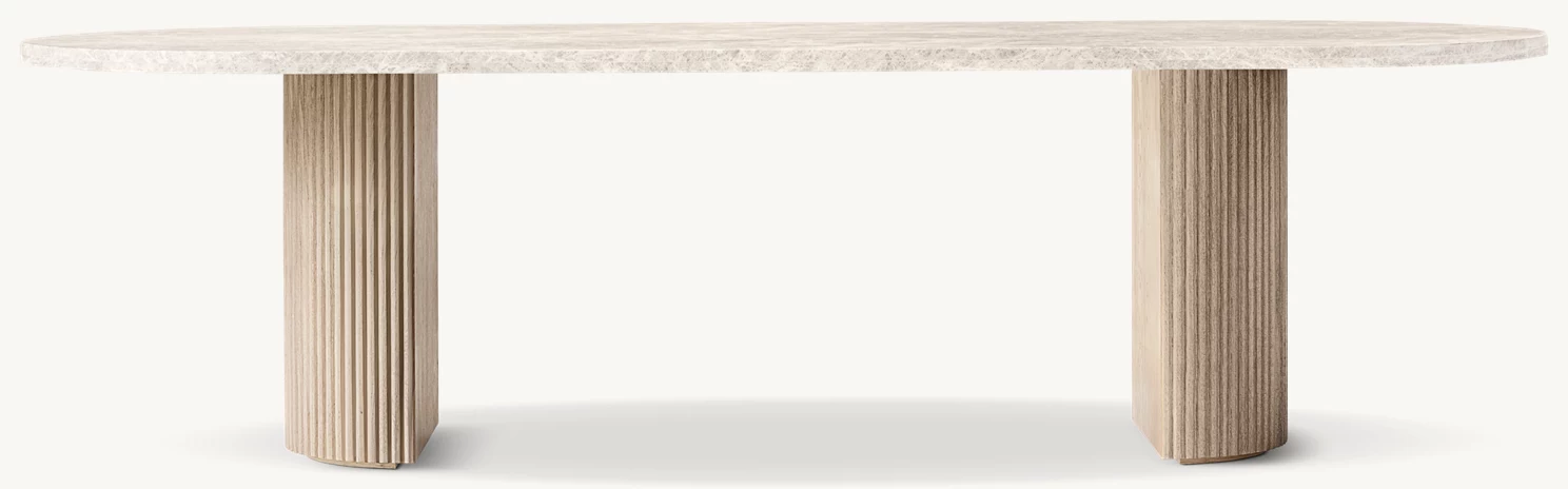 Byron Emperador Dining Table
