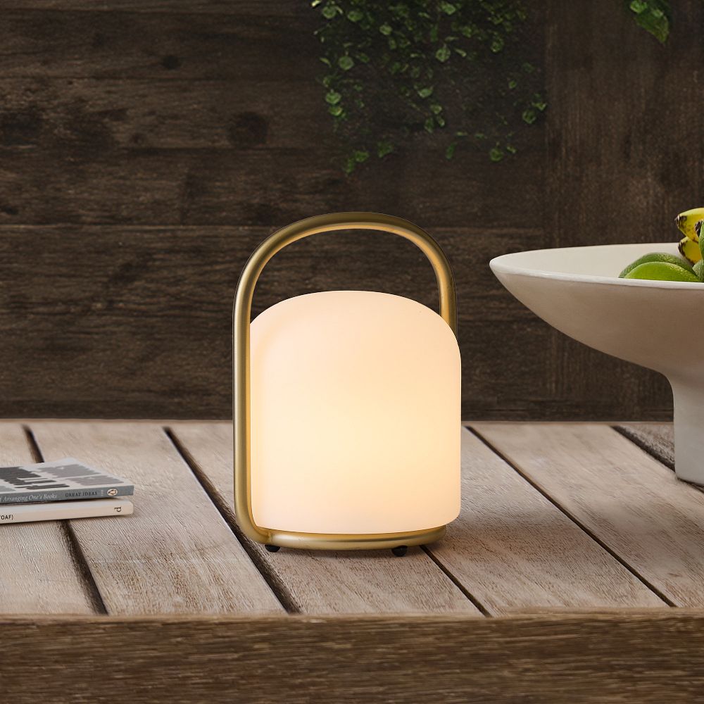 Remy Indoor/Outdoor Wireless Portable Table Lamp (7.5"–10")