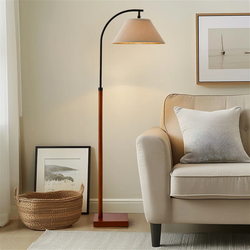 63"modern Floor Lamp Suitable For Office, Living Room, Dining Room And Bedroom