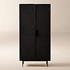 Trace Black Wire Bookcase