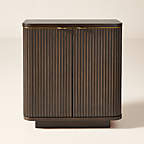 Davison 30" Fluted Dark Oak Cabinet