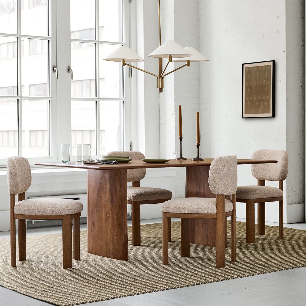 Anton Solid Wood Dining Table (72", 86", 120")